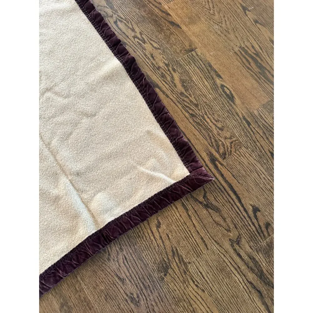 Vintage Jose Martinez la Aurora 100% Wool Geometric Rectangle MCM Throw Blanket